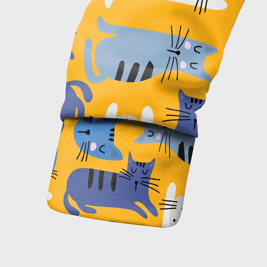 Blue Cats - bluza damska fullprint-3