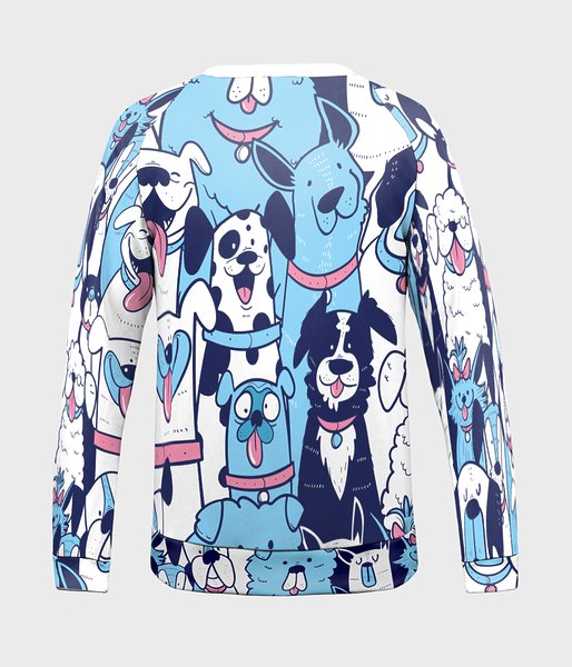 Blue Dogs - bluza damska fullprint-2