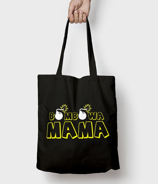 Bombowa mama - torba bawełniana