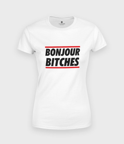Bonjour - koszulka damska
