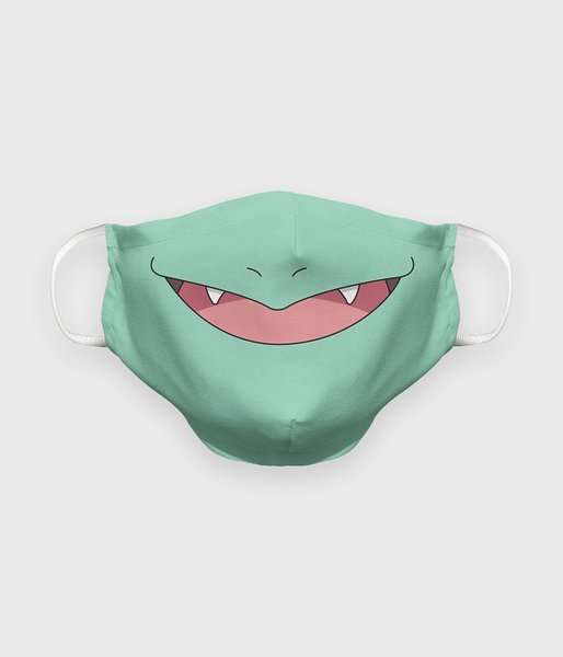 Bulbasaur - maska na twarz premium