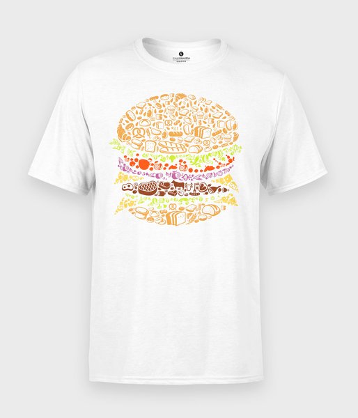 Burger - koszulka męska standard plus
