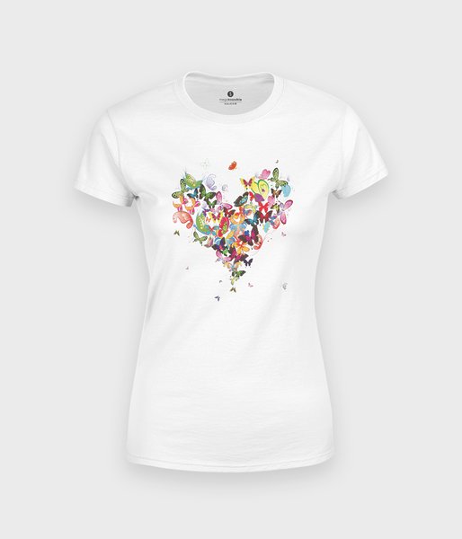Butterfly Heart - koszulka damska