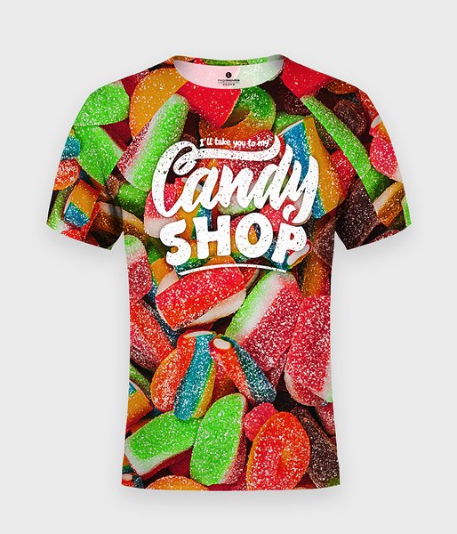 Candy shop - koszulka męska fullprint