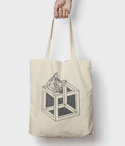 Cat Box - torba bawełniana