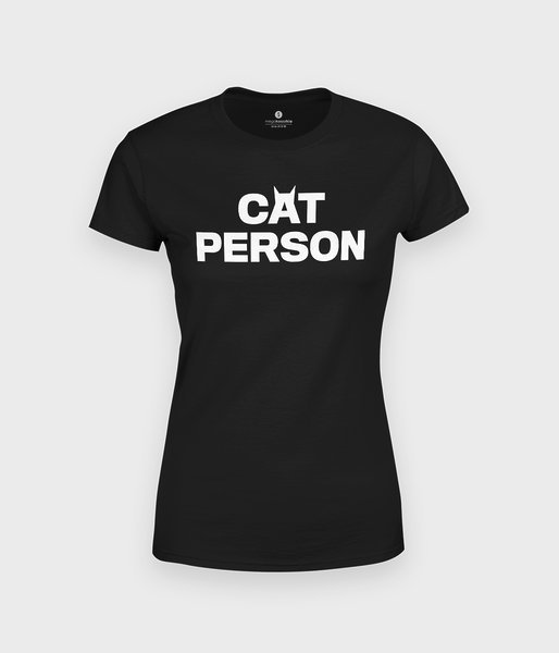 Cat Person - koszulka damska