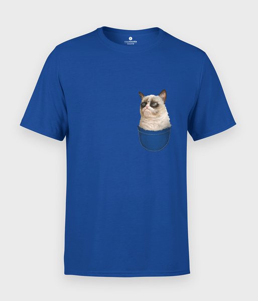 Cat Pocket - koszulka męska