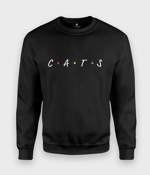 CATS napis - bluza klasyczna