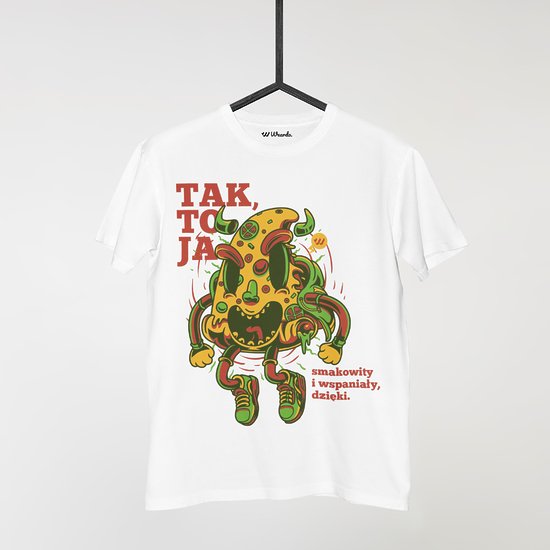 Chłopak dobry jak pizza - koszulka męska-2