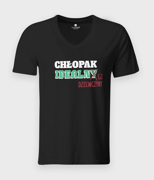 Chłopak Idealnej Dziewczyny - koszulka męska v-neck