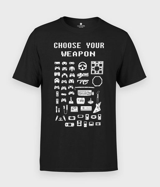 Choose your weapon - koszulka męska