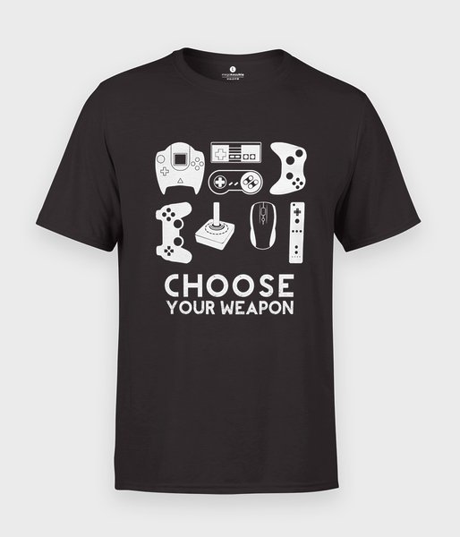 Choose your weapon - koszulka męska