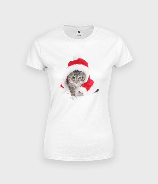 Christmas Kitty  - koszulka damska