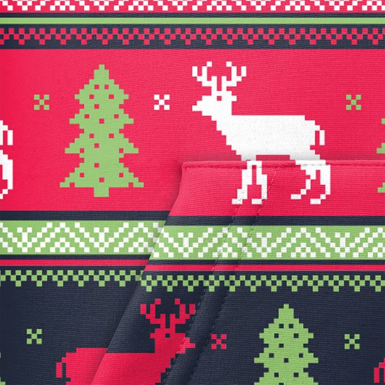 Christmas sweater - bluza męska fullprint z kapturem-3