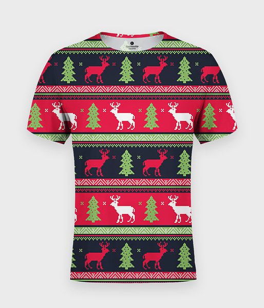 Christmas sweater  - koszulka męska fullprint