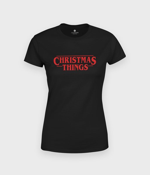 Christmas things - koszulka damska