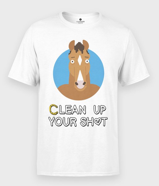 Clean up your shit - koszulka męska