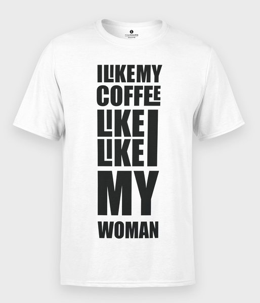 Coffee woman - koszulka męska