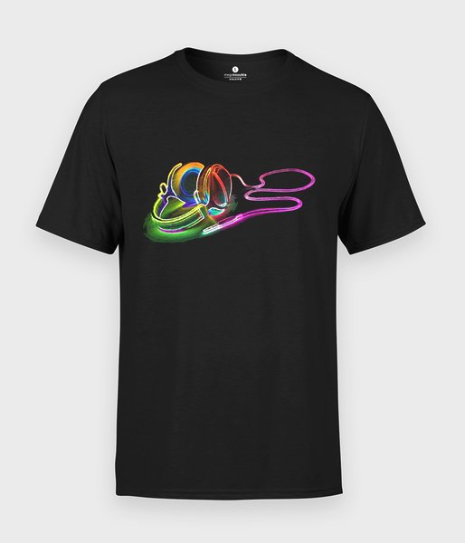 Colorful Headphones - koszulka męska