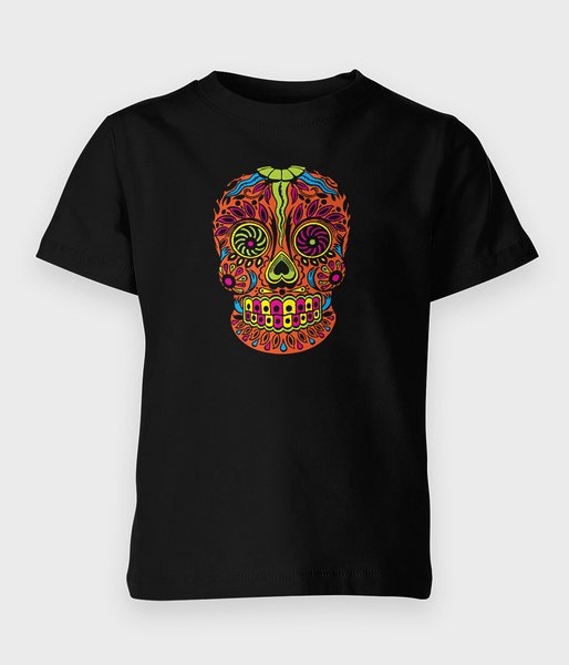 Colorful Skull - koszulka dziecięca