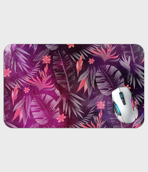 Cosmic Jungle 2 - podkładka pod mysz gamingowa (80x30 cm) old