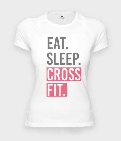 Cross Fit - koszulka damska sportowa