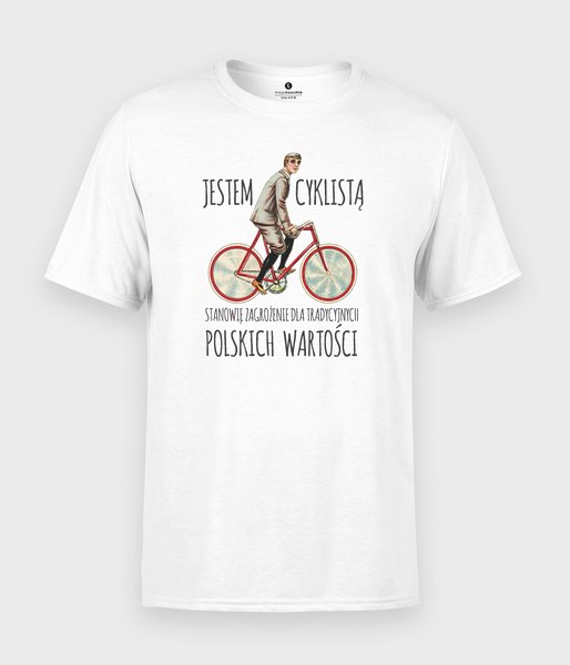 Cyklista - koszulka męska