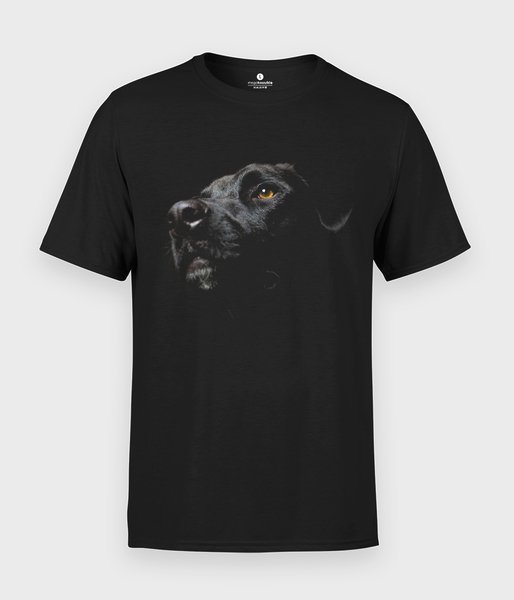Czarny Labrador - koszulka męska