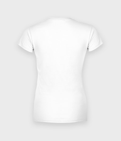 Damska koszulka (bez nadruku, gładka) - biała-2
