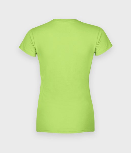 Damska koszulka (bez nadruku, gładka) - jasnozielona-2