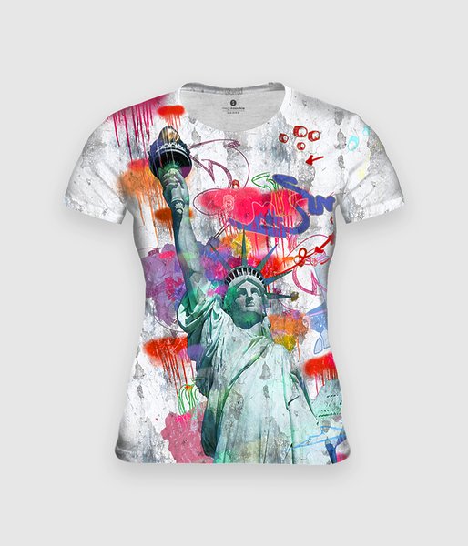 damska Street liberty - koszulka damska fullprint