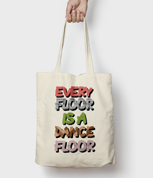 Dance floor - torba bawełniana