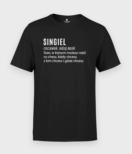Definicja Singla - koszulka męska