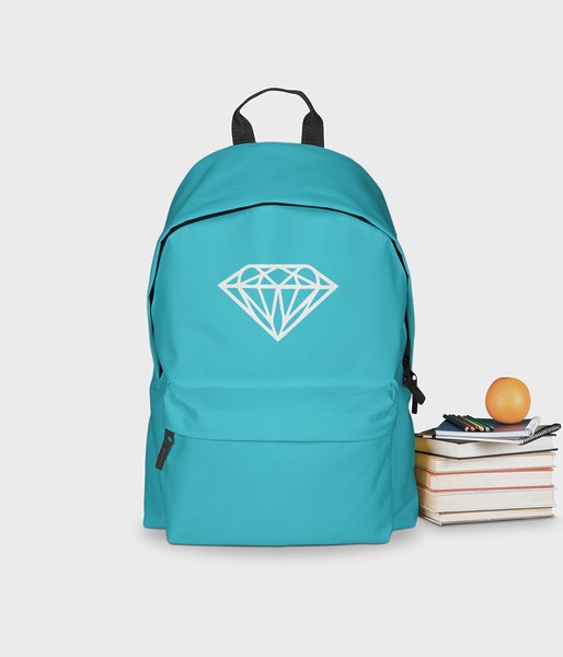 Diamond 2 - plecak niebieski - plecak szkolny