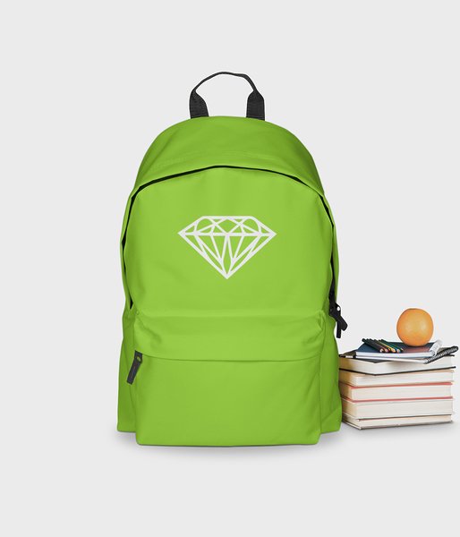 Diamond 2 - plecak zielony - plecak szkolny