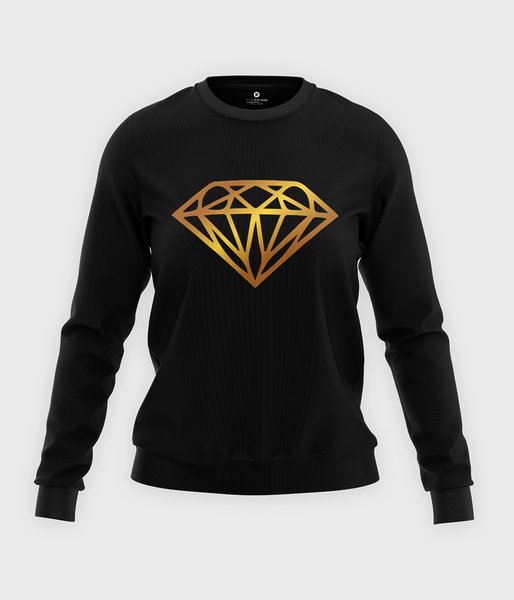 Diamond Gold - bluza klasyczna damska