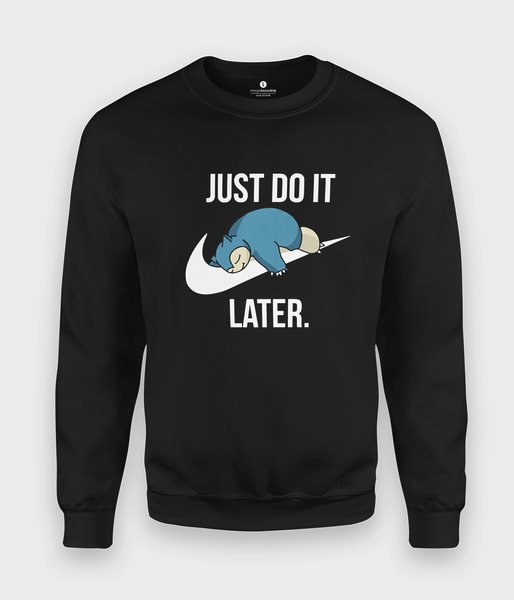 Do it later - bluza klasyczna