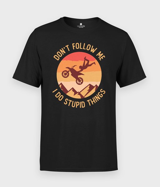 Do not follow me - koszulka męska