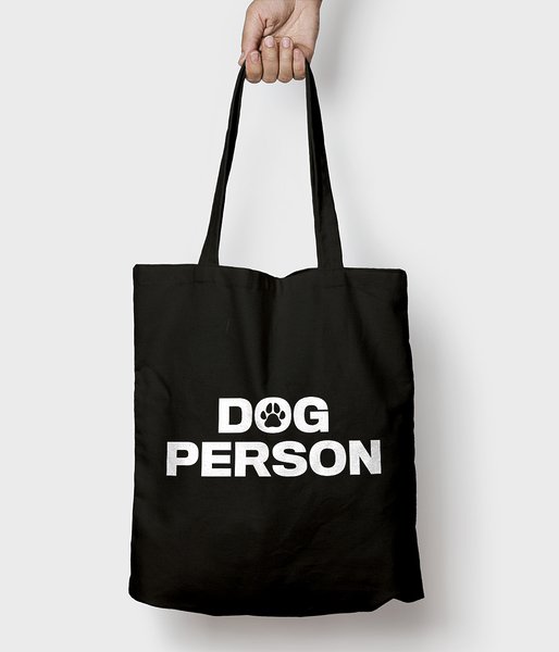 Dog Person - torba bawełniana