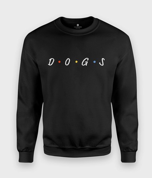DOGS napis - bluza klasyczna