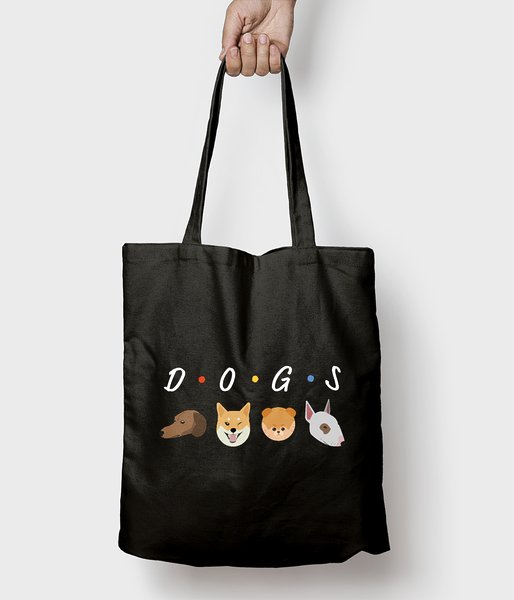 DOGS - torba bawełniana