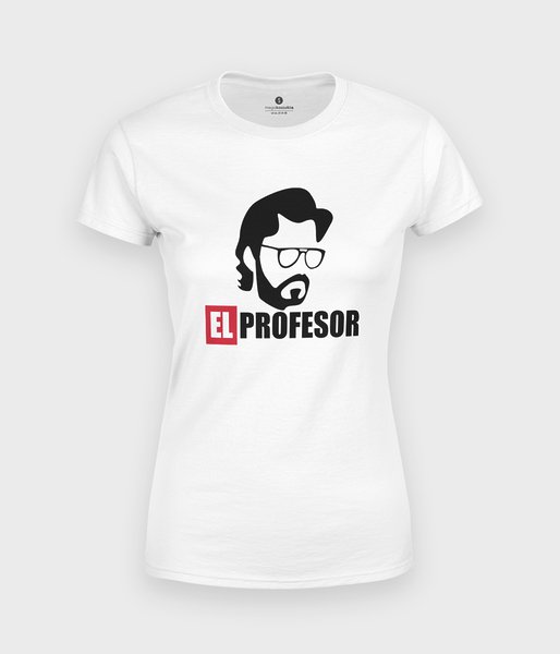 Dom z Papieru El Profesor - koszulka damska