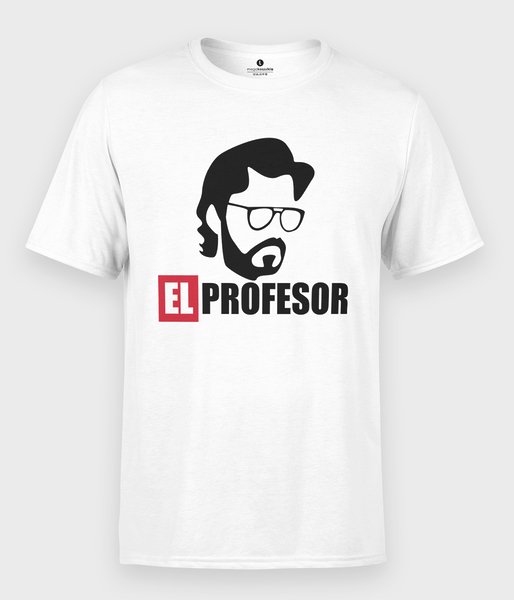 Dom z Papieru El Profesor - koszulka męska