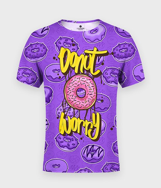 Donut Worry Fullprint - koszulka męska fullprint
