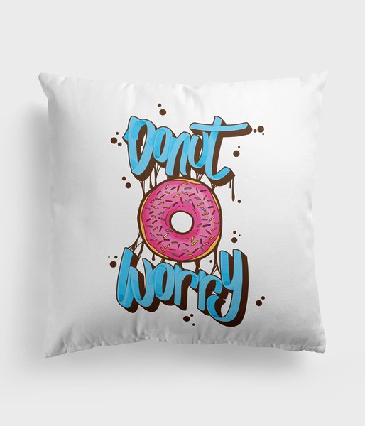 Donut Worry - poduszka