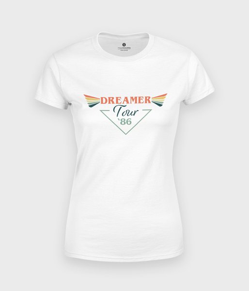 Dreamer Tour + Rok Urodzenia - koszulka damska