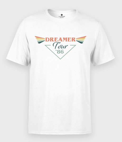 Dreamer Tour + Rok Urodzenia - koszulka męska