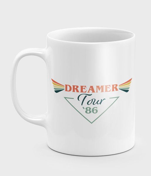 Dreamer Tour + Rok Urodzenia - kubek