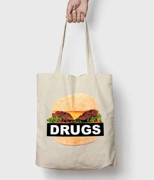 DRUGS - torba bawełniana