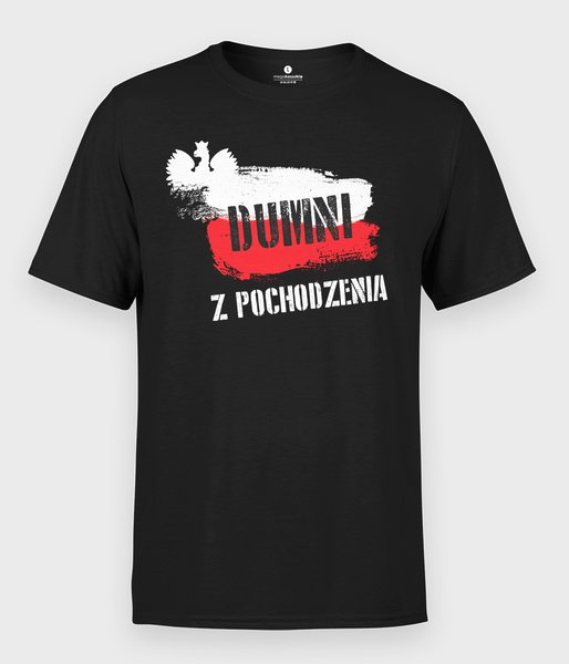 Dumni z pochodzenia - koszulka męska